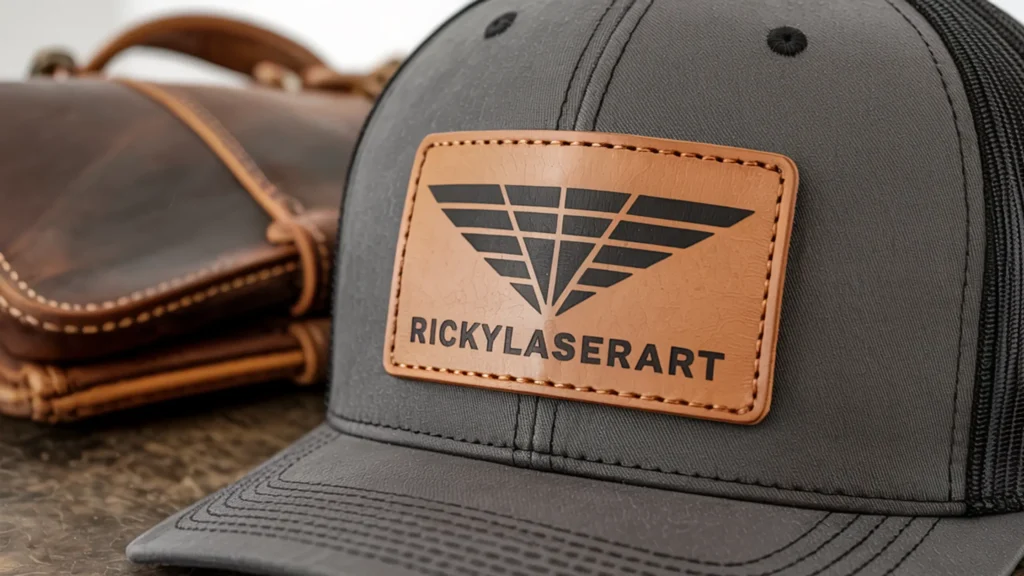 rickylaserart leather patch design