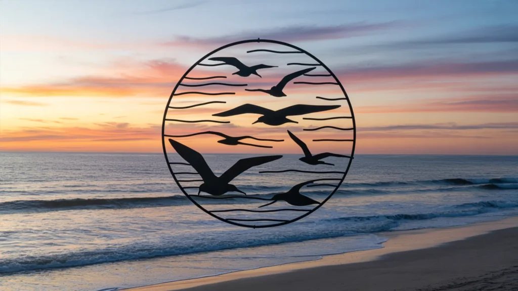 bird silhouette wall art