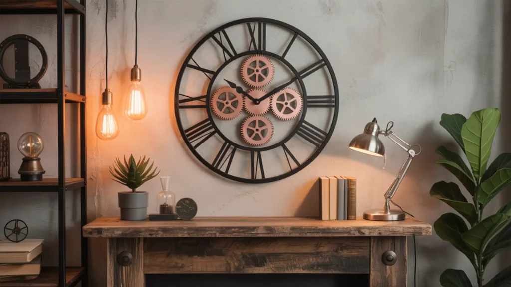 vintage wall clock