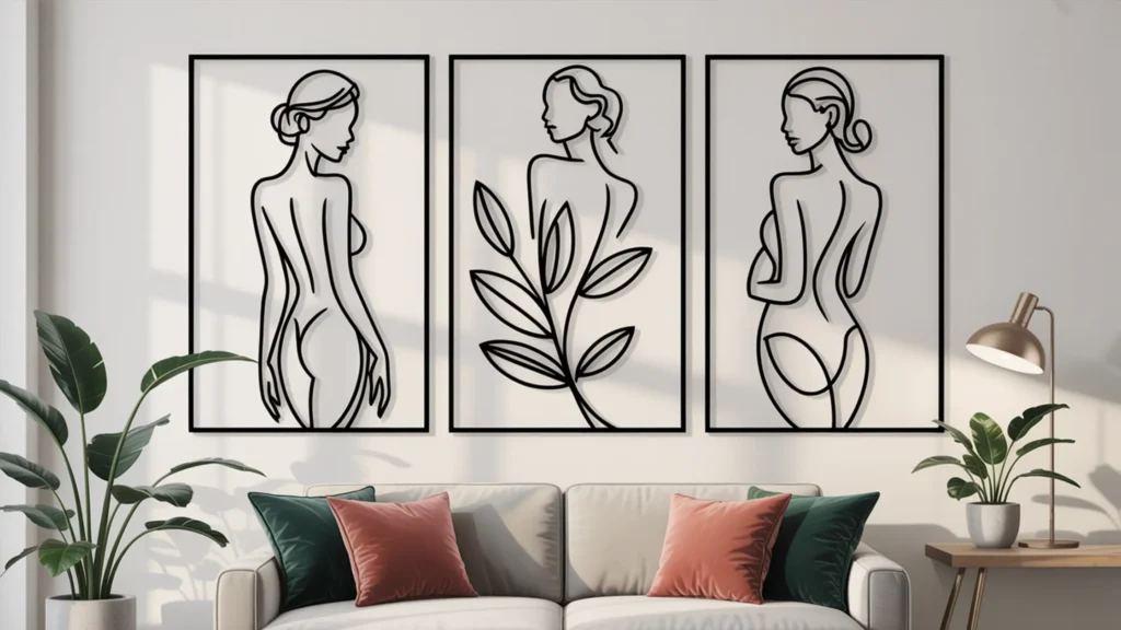 Unique Bathroom Wall Decor