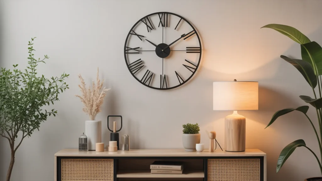 metal wall clocks