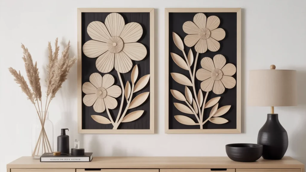Boho Bathroom Wall Art