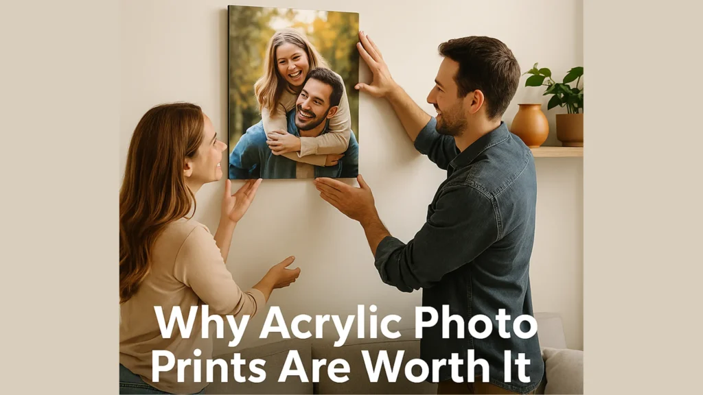 mini photo gift acrylic block