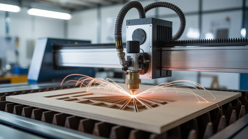 laser cutting 2d model